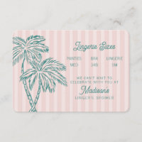 Pink Palm Springs Pastel Beach Lebendige Beilage
