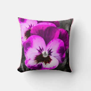 Pink Pansy Kissen
