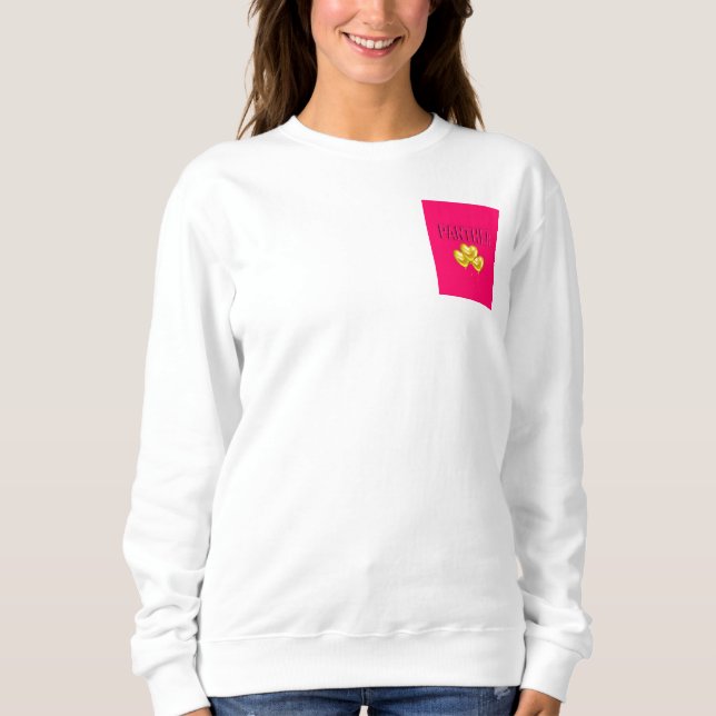 Pink Panther Liebe Sweatshirt (Vorderseite)