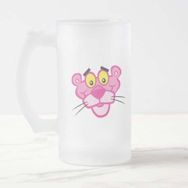 Pink Panther Mattglas Bierglas (Links)
