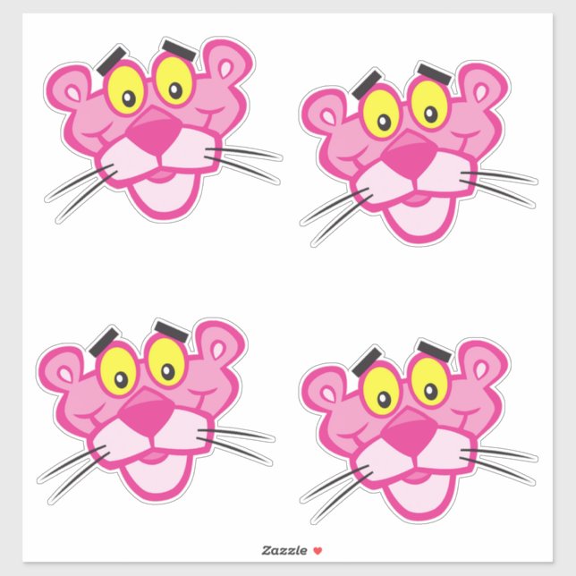 Pink Panther Sticker (Blatt)