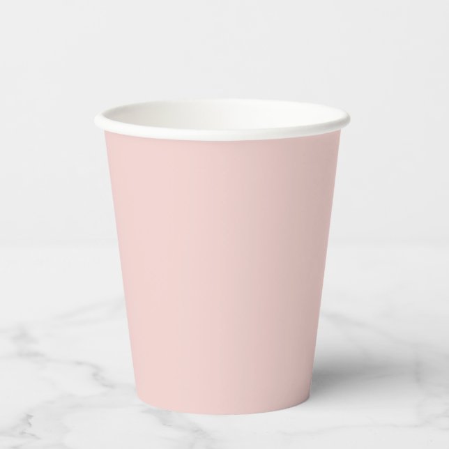 Pink-Papier-Cups Pappbecher (Vorderseite)