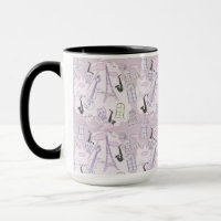 Pink Paris Musical Cats Kaffee