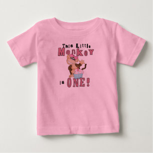 Pink Party Singe 1er Anniversaire Tshirts et cadea