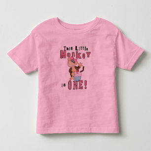 Pink Party Singe 1er Anniversaire Tshirts et cadea