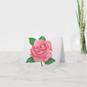 Pink Passion Note Card Karte