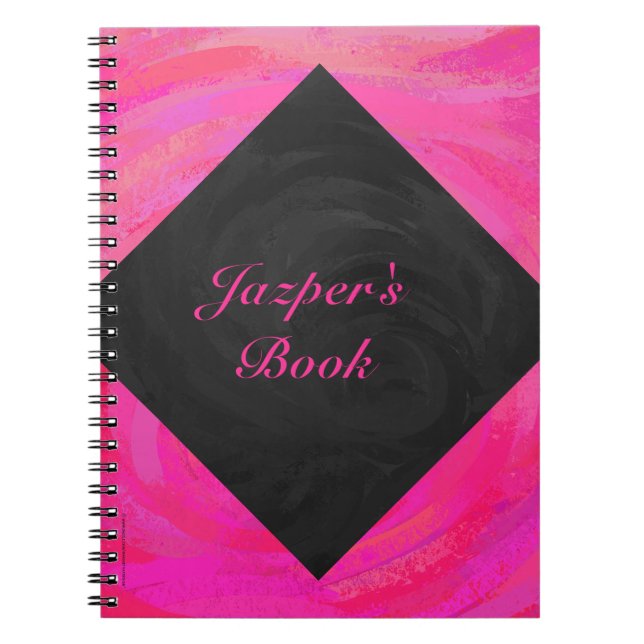 Pink Passion Personalisiert Notizblock (Vorderseite)