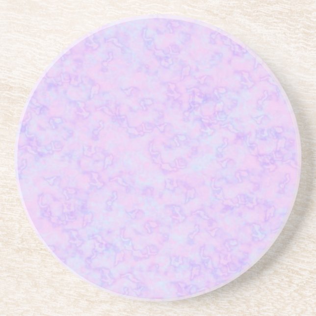 Pink Pastel Getränkeuntersetzer (Vorne)
