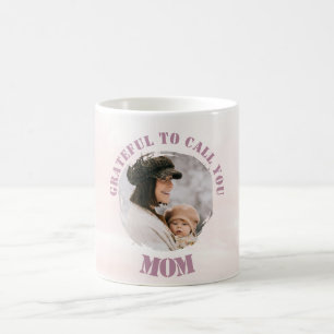 Pink Pastel Persönliche Umarmung für Mama Kaffeetasse