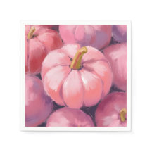 Pink Pastel Pumpkins Halloween