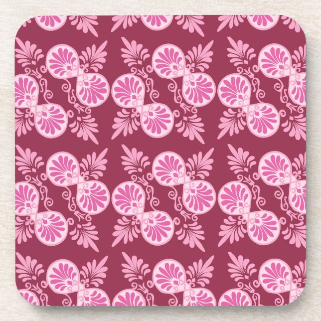 PINK PATTERN UNTERSETZER (Vorderseite)