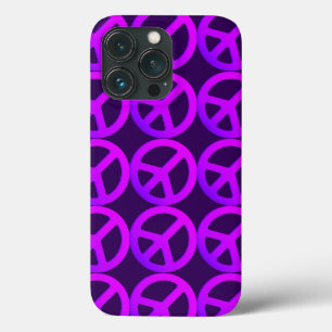 Pink Peace Sign Phone Case