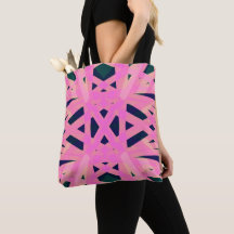 Pink Peach Green Blue Art Deco Geometrische Damen