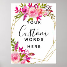 Pink Peach Rose erstellen Ihre eigenen individuell