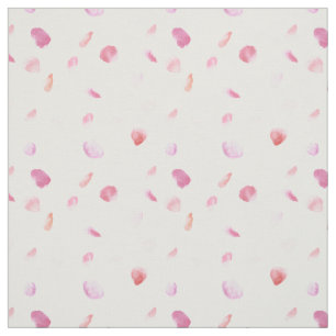 Pink Peach Rose Petals Stoff