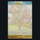 Pink Peach Tree in Blossom von Vincent van Gogh Briefpapier<br><div class="desc">Pink Peach Tree in Blossom (Reminiszenz von Mauve) von Vincent van Gogh ist eine Vintage Kunst Post-Impressionismus Landschaft Natur Malerei. Eine Landzunge mit Pfirsichbaum in einem Obstgarten mit blühenden Blume im Frühling. Auch "Souvenir de Mauve" (Erinnerung an Mauve) wurde dem Maler Anton Mauve gewidmet. Es gibt zwei verborgene Bilder, ein...</div>