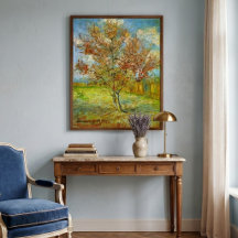 Pink Peach Tree in Blossom von Vincent van Gogh