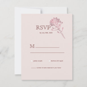 Pink Pearl Botanique RSVP