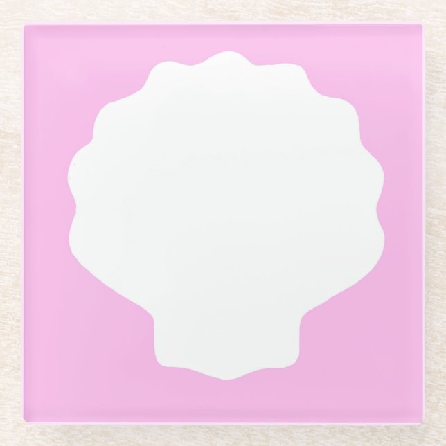 Pink Pearl Glasuntersetzer (Vorderseite)