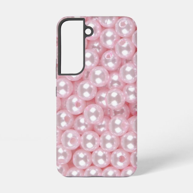 Pink Pearls  Samsung Galaxy Hülle (Rückseite)