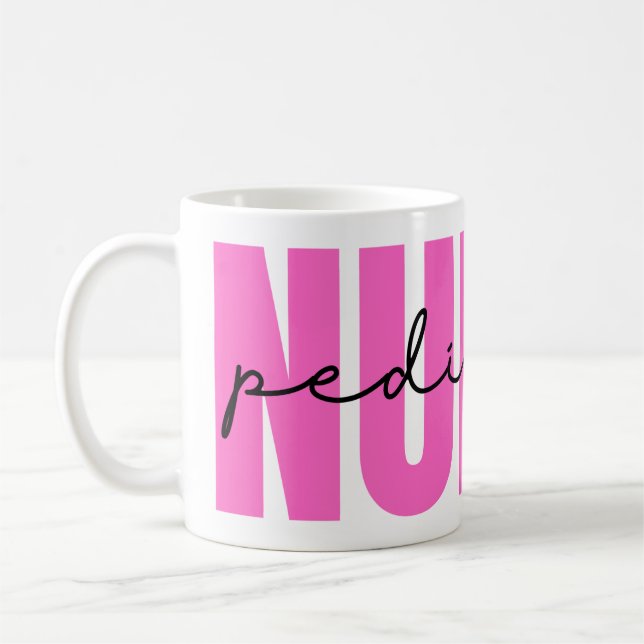 Pink Pédiatric Nurse Mug (Gauche)