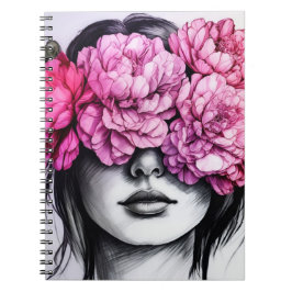Pink Peonies | Notebook-Journal Notizblock