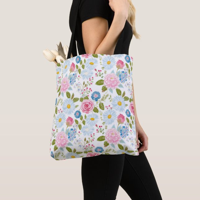 Pink Peonies Pattern  Tasche (Von Nahem)