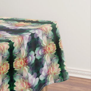 Pink Peony Blume Abstrakt Tischdecke