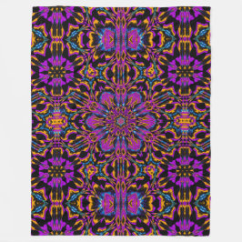 Pink Peony Fleecedecke