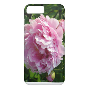 Pink Peony Foto Hütte Bauernhof Blumengarten iPhone 8 Plus/7 Plus Hülle