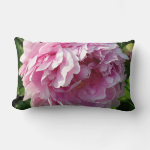 Pink Peony Foto Hütte Bauernhof Blumengarten Lendenkissen