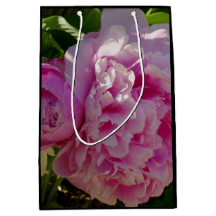 Pink Peony Foto Hütte Bauernhof Blumengarten Mittlere Geschenktüte