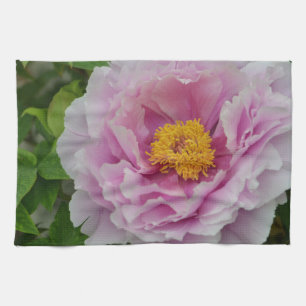 Pink Peony Handtuch