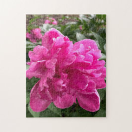 Pink Peony Jigsaw Puzzle