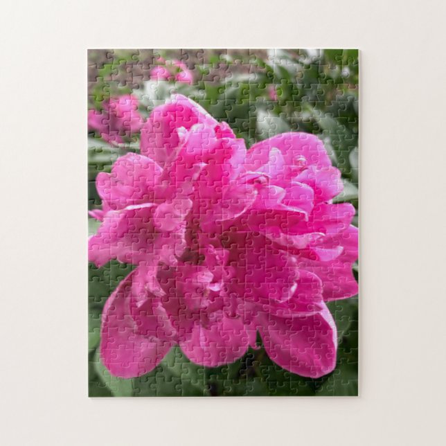 Pink Peony Jigsaw Puzzle (Vertikal)