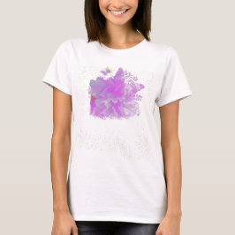 *~* Pink Peony Painting Butterfly AR3 Frau T-Shirt