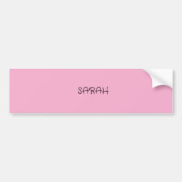 Pink Peony Sticker Autoaufkleber