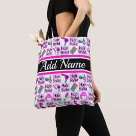 PINK PERSONALISIERT HAIR STYLIST UND SCHÖN TASCHE