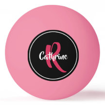 Pink Personalisiert Pong Ball