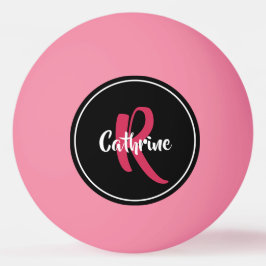 Pink Personalisiert Pong Ball Tischtennisball