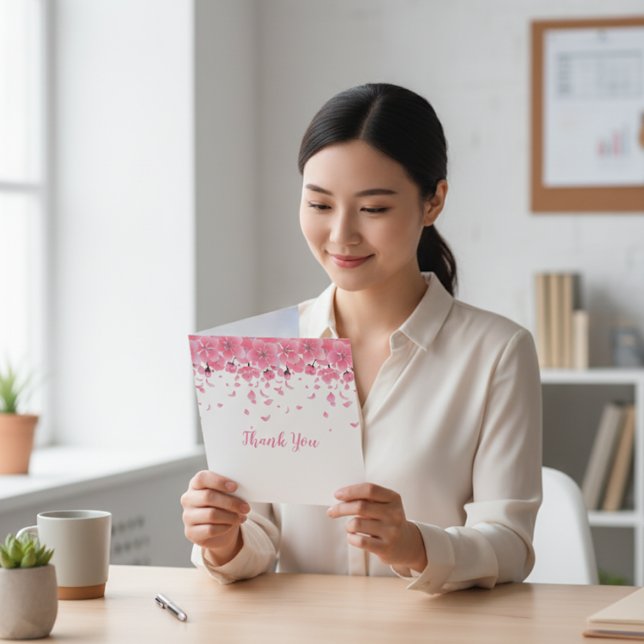 Pink Petals Vielen Dank (Von Creator hochgeladen)