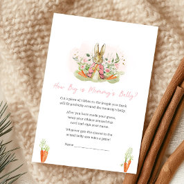 Pink Peter Rabbit Baby Shower How Big Is Game