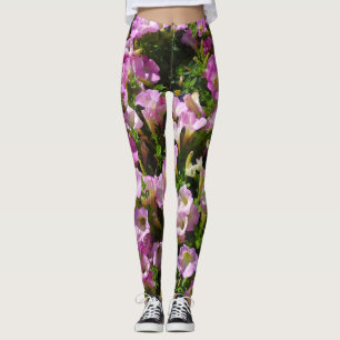 Pink Petunia Leggings