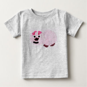 Pink Pig Baby T-shirt
