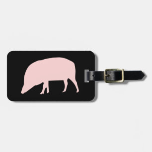Pink Pig Custom Lugtag Gepäckanhänger