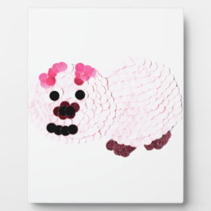 Pink Pig Fotoplatte