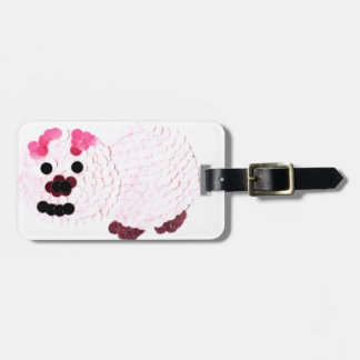 Pink Pig Gepäckanhänger