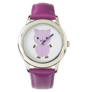 Pink Piggy Armbanduhr