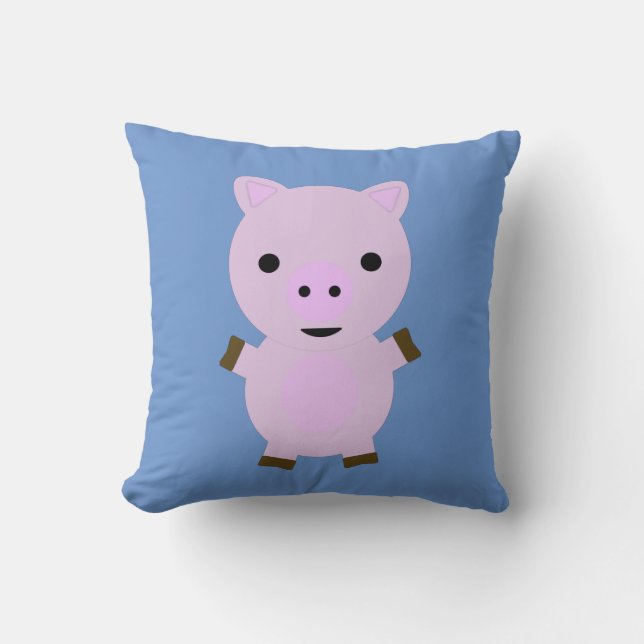 Pink Piggy Kissen (Vorderseite)