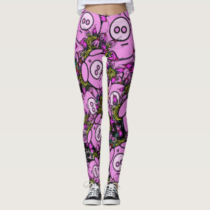 Pink Piggy Leggings